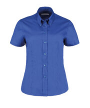 Women's corporate Oxford blouse short-sleeved (tailored fit) - Image 5