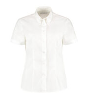 Women's corporate Oxford blouse short-sleeved (tailored fit) - Image 7