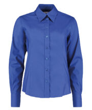 Women's corporate Oxford blouse long-sleeved (tailored fit) - Image 3
