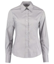 Women's corporate Oxford blouse long-sleeved (tailored fit) - Image 4