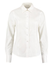 Women's corporate Oxford blouse long-sleeved (tailored fit) - Image 5