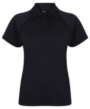 Women's piped performance polo - Image 4