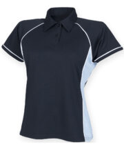 Women's piped performance polo - Image 5