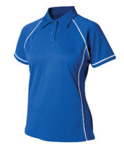Women's piped performance polo - Image 7