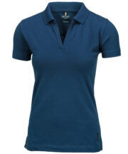 Women's Harvard v-neck - stretch deluxe polo - Image 5