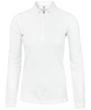 Women's Carlington - deluxe long sleeve polo - Image 6