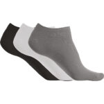 Microfibre sneaker socks (3 pairs per pack)