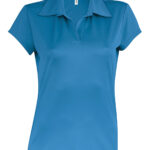 Ladies' short-sleeved polo shirt