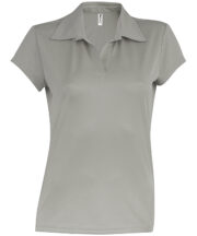 Ladies' short-sleeved polo shirt - Image 3