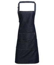 Jeans stitch bib apron - Image 2