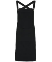 Cross back 'barista' bib apron - Image 2