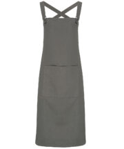 Cross back 'barista' bib apron - Image 3