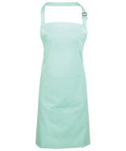 Colours bib apron with pocket - Image 2