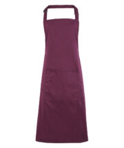 Colours bib apron with pocket - Image 3