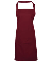 Colours bib apron with pocket - Image 9