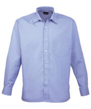 Long sleeve poplin shirt - Image 12