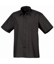 Short sleeve poplin shirt - Image 3