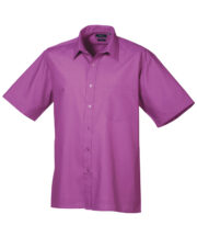 Short sleeve poplin shirt - Image 9