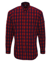 Mulligan check cotton long sleeve shirt - Image 2