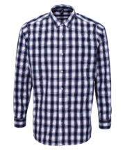 Mulligan check cotton long sleeve shirt - Image 4