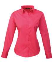 Women's poplin long sleeve blouse - Image 9