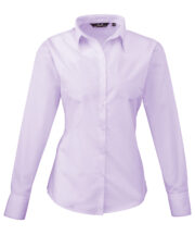 Women's poplin long sleeve blouse - Image 12