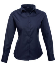 Women's poplin long sleeve blouse - Image 16