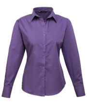Women's poplin long sleeve blouse - Image 19