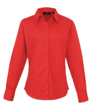 Women's poplin long sleeve blouse - Image 20
