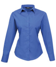 Women's poplin long sleeve blouse - Image 22