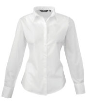 Women's poplin long sleeve blouse - Image 27