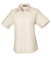 Women's short sleeve poplin blouse - Image 15