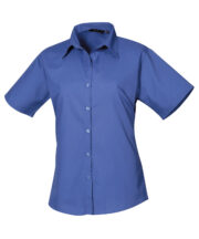 Women's short sleeve poplin blouse - Image 22