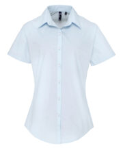 Women's supreme poplin short sleeve shirt - Image 2