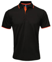 Contrast Coolchecker® polo - Image 2