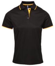 Women's contrast Coolchecker® polo - Image 5