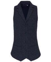 Women's herringbone waistcoat - Image 3