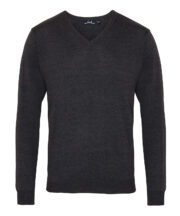 V-neck knitted sweater - Image 4