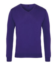 V-neck knitted sweater - Image 6