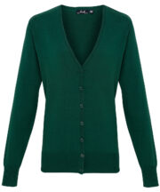 Women's button-through knitted cardigan - Image 2