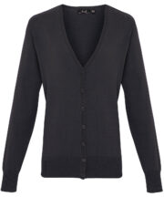 Women's button-through knitted cardigan - Image 3