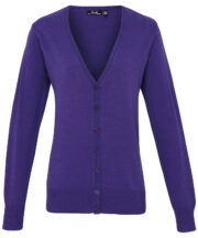 Women's button-through knitted cardigan - Image 5