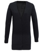 Women's longline knitted cardigan - Image 2