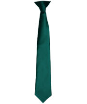 'Colours' satin clip tie - Image 3