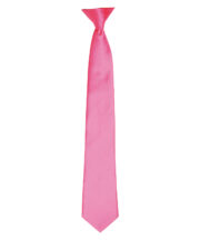 'Colours' satin clip tie - Image 8