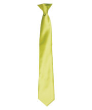 'Colours' satin clip tie - Image 12