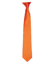 'Colours' satin clip tie - Image 27