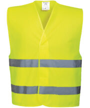 Hi-vis two-band vest (C474) - Image 2