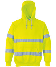 Hi-vis hooded sweatshirt (B304) - Image 2