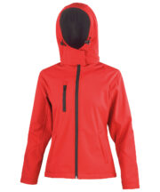 Women's Core TX performance hooded softshell jacket - Image 3